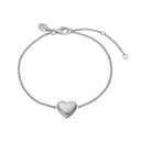 Heart armbånd --Sølv 601-S08