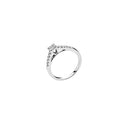 Ring Roset Med Diamanter 0,29Ct W.Si Hvidguld 585