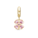 Pink Heart Clover