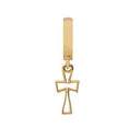 Cross - guld charm - 610-G22