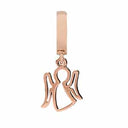 Angel in the Sky rose - forgyldt sølv charm - 610-R20