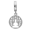 Meditation - sølv charm - 610-S83