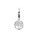 Palm Tree - Sølv Charms - 610-S98