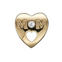 My Mom - forgyldt sølv charm - 623-G100