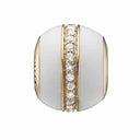 White Magic - forgyldt sølv charm - 623-G105white