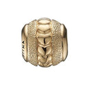 True Love - forgyldt sølv charm - 623-G131