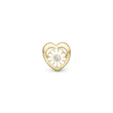 Christina - Marguerite Labgrown Diamond - forgyldt sølv charm - 623-G180
