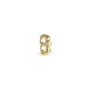 Hearts Double Charm - Forgyldt Charms - 623-G248