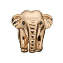 Elephant - forgyldt sølv charm - 623-G51