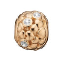 Lightning Hearts - forgyldt sølv charm - 623-G76