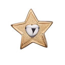 Dreaming Hearts - forgyldt sølv charm - 623-G89