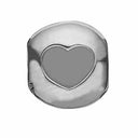 Open your Heart - sølv charm - 623-S07