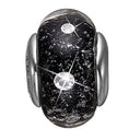 BlackTopaz Globe - sølv charm - 623-S166