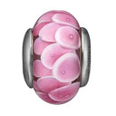 Flower Globe - sølv charm - 623-S171