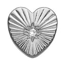 Sunshine Heart - sølv charm - 623-S192