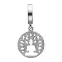 Meditation - sølv charm - 623-S206