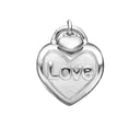 LOVE LÅS - sølv - charm - 623-S237