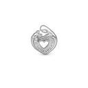 Mother & Child Heart - Sølv Charms - 623-S273