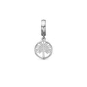 Palm Tree - Sølv Charms - 623-S274