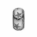 Starry Night - sølv charm - 623-S31