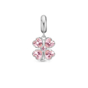 Pink Heart Clover