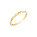 8 kt. guld ringgarder ring rund.   Mål: 1,7 mm. i bredden