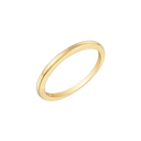 8 kt. guld ring garderring flad. Mål: 1,5 mm. i bredden
