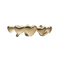 Hearts for Ever - forgyldt sølv charm - 630-G104