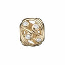Ocean Soul - forgyldt sølv charm - 630-G108