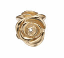 Topaz Rose - forgyldt sølv charm - 630-G120
