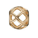 Fantasy - forgyldt sølv charm - 630-G139