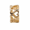 Multiple Hearts - forgyldt sølv charm - 630-G24