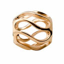 Twist - forgyldt sølv charm - 630-G28
