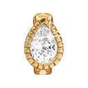 Treasure - forgyldt sølv charm - 630-G70