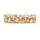 Sparkling Universe - forgyldt sølv charm - 630-G82