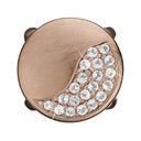 Moonlight rose - forgyldt sølv charm - 630-R182