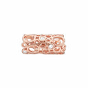 Champagne Love rose - forgyldt sølv charm - 630-R81