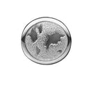 World Explorer - sølv charm - 630-S128