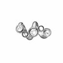 Topaz Twist - sølv charm - 630-S137