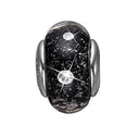 BlackTopaz Globe - sølv charm - 630-S153