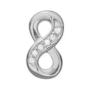 Eternity double charm - sølv charm - 630-S164