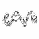 LOVE SPELLING - sølv - charm - 630-S195