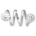 DANCING MARGUERITES - sølv - charm - 630-S211