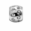 Topaz Dream Pavé - sølv charm - 630-S63