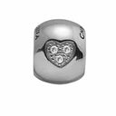 Topaz Heart Dream - sølv charm - 630-S64