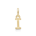 8 kt guld vedhæng bogstav I - 76 x 38 x 33 mm