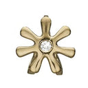 Wisdom - forgyldt sølv charm - 650-G48