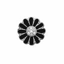 BlackTopaz Marguerite - sølv charm - 650-S38black