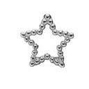 Star of Passion - sølv charm - 650-S45
