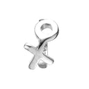 HUGS & KISSES - sølv - charm - 650-S49
